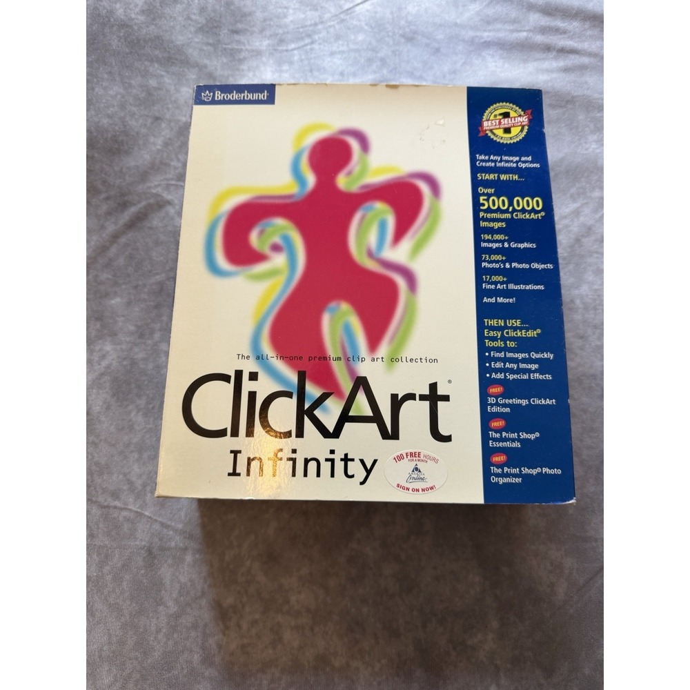 CLICKART INFINITY CLIP ART COLLECTION 500 000 PREMIUM IMAGES 378037 NEW IN BOX
